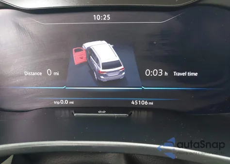 2019 Volkswagen Atlas 3.6L V6 Sel Premium from USA, damaged, VIN 1V2NR2CA2KC517828